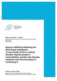 dissertation paper on child trafficking
